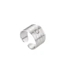 Bague acier Luza Charms