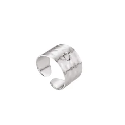 Bague acier Luza Charms