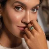 Bague Cancun Turquoise Africaine