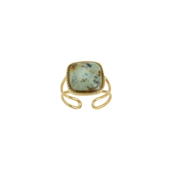 Bague Cancun Turquoise Africaine