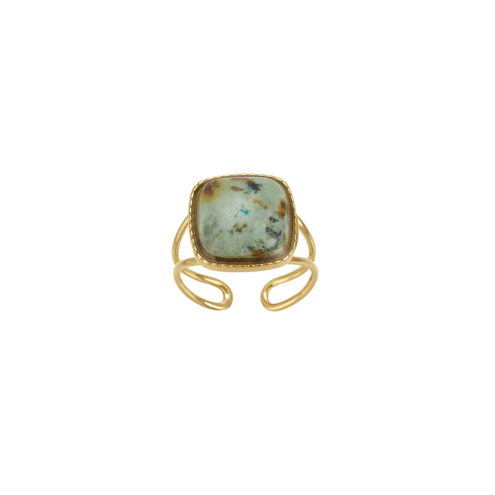 Bague Cancun Turquoise Africaine