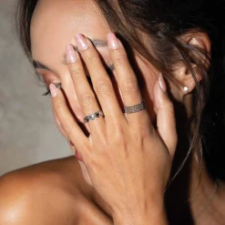 Bague Forever love acier