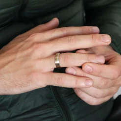 Bague Homme Enzo acier