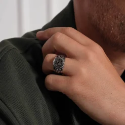 Bague Homme Loic acier