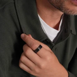 Bague Homme Marco acier