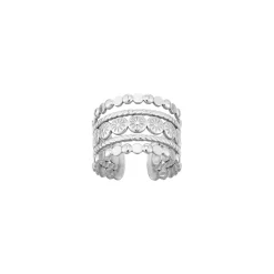Bague Lucie acier