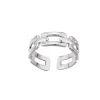 Bague Maillons acier