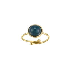 Bague Majo Pierre  Apatite bleue