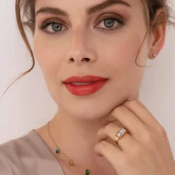 Bague Mila Strass blanc