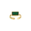 Bague Mila Strass vert