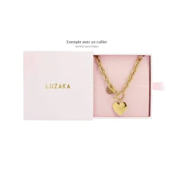 Boite cadeau rose pour colliers, bracelets...