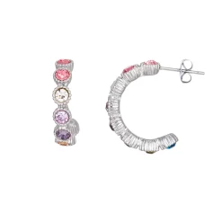 Boucles acier zircons multi