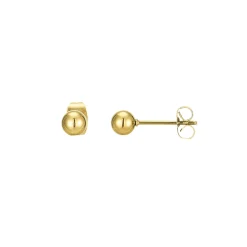 Boucles Asio acier doré or