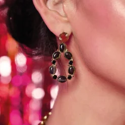 Boucles Aurora Quartz noir