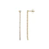 Boucles Avenue strass blancs