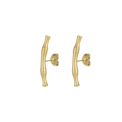 Boucles Bianca acier doré or