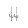 Boucles Cactus acier