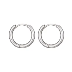Boucles créoles acier Luza Charms