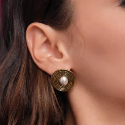 Boucles Daizy doré or