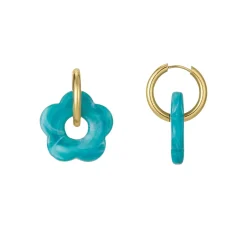Boucles Donut bleues