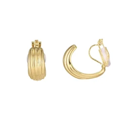 Boucles d'oreille clip Claire doré or