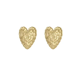 Boucles Epora acier doré or