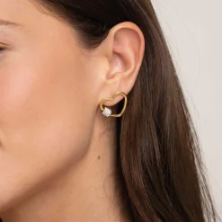 Boucles Forever acier doré or