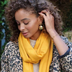 Boucles Izzy acier doré or