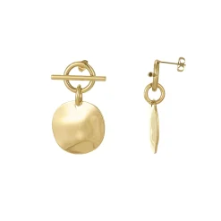 Boucles Izzy acier doré or