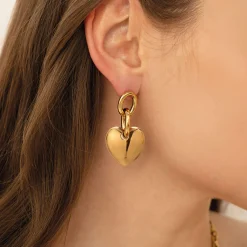 Boucles kapri acier doré or