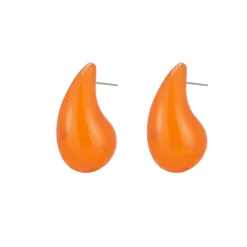 Boucles Kiko orange