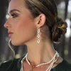 Boucles Lalita  acier doré or