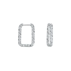 Boucles Madrid argenté