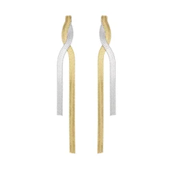 Boucles Manille acier doré or