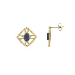 Boucles Nadia Lapis Lazuli