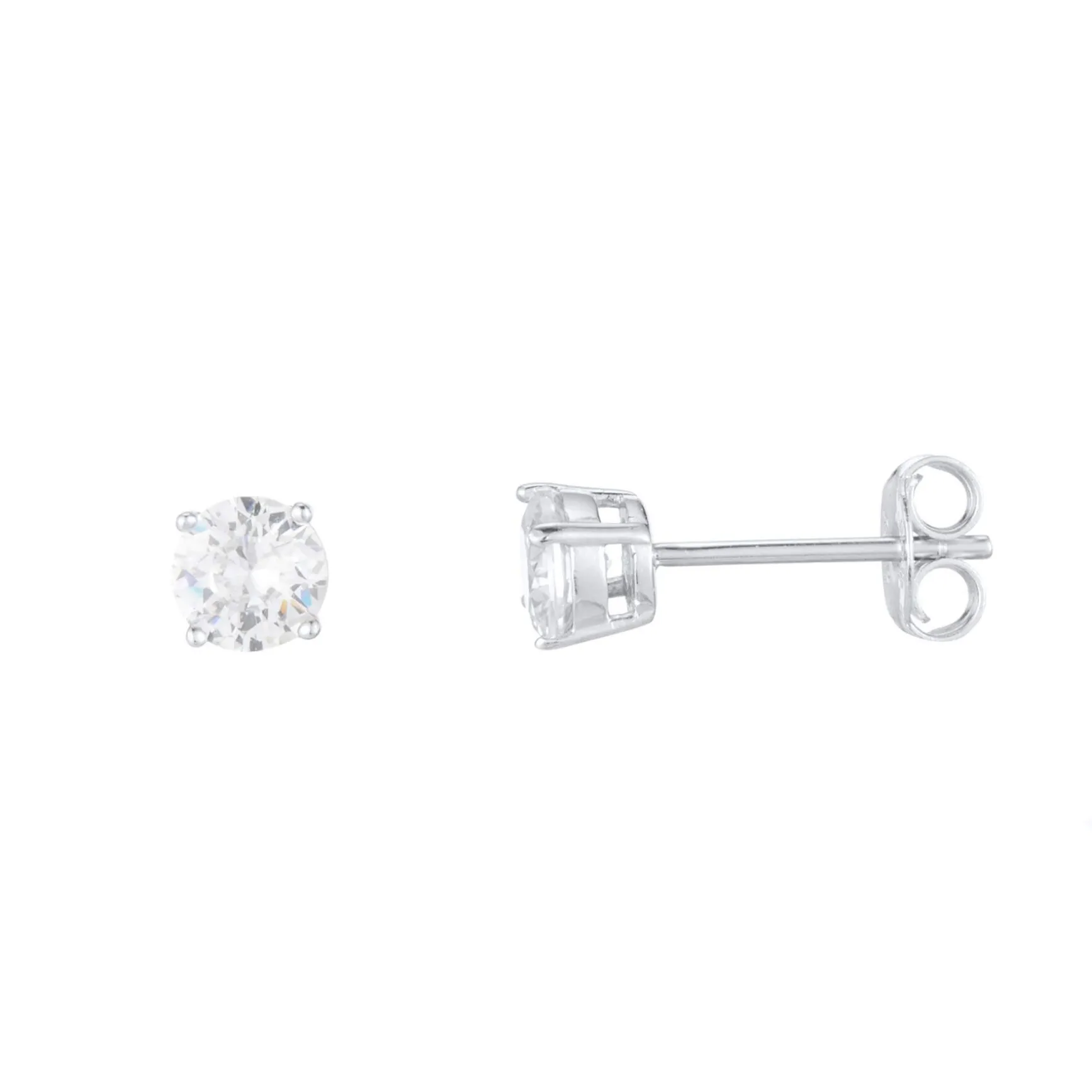 Boucles Puces Argent 925 rhodié