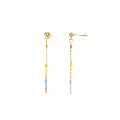 Boucles Rosaire multicolores