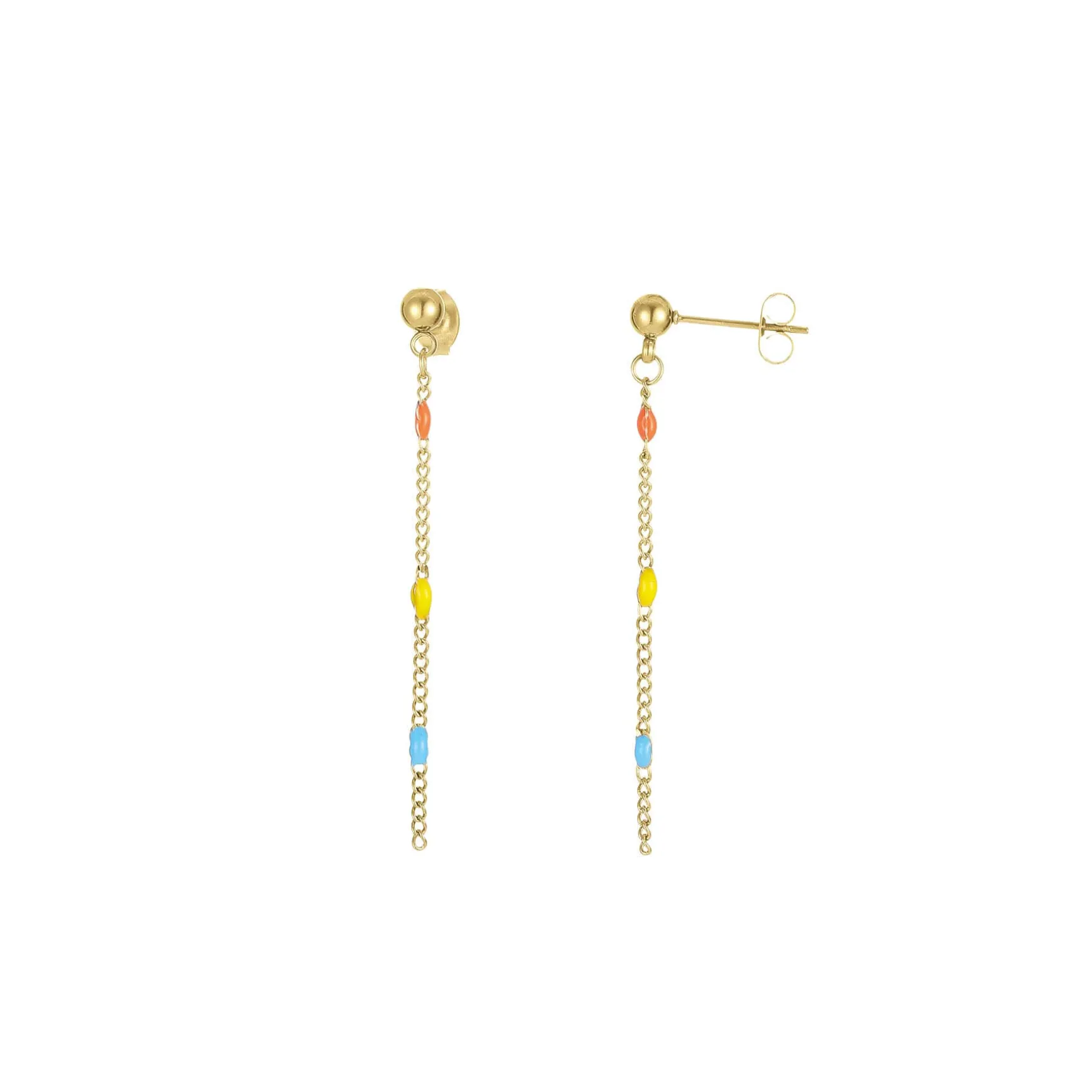 Boucles Rosaire multicolores