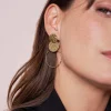 Boucles Solara acier doré or