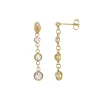 Boucles Storia acier doré or