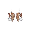 Boucles Zouka marrons
