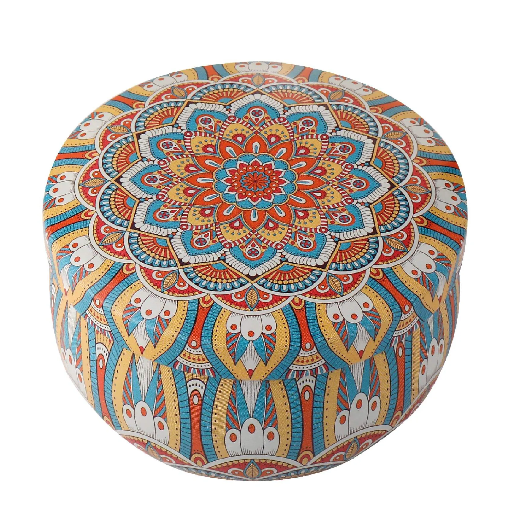 Bougie Mandala jaune