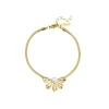 Bracelet Amélie acier doré or et nacre