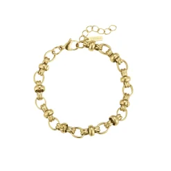 Bracelet Birdy acier doré or