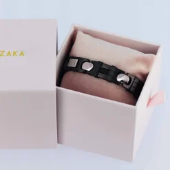Bracelet Carlo acier noir
