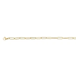 Bracelet chaine acier doré or Luza Charms