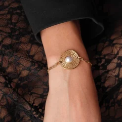 Bracelet Daizy doré or