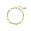 Bracelet Eolia acier doré or