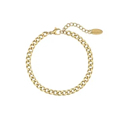 Bracelet Eolia acier doré or