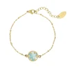 Bracelet Etoiles pierre Amazonite